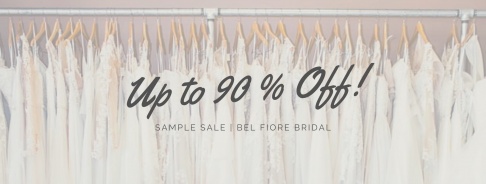 Bel Fiore Bridal Sample Sale