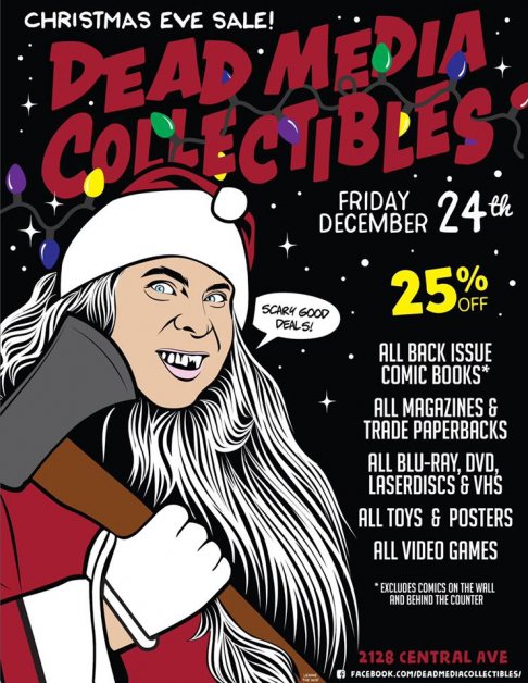 Dead Media Collectibles Christmas Eve Sale