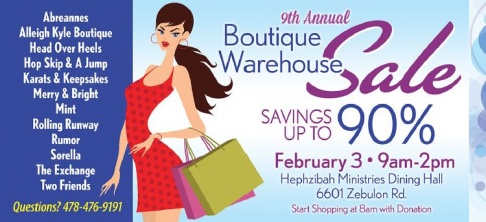 9th Annual Boutique Warehouse Sale