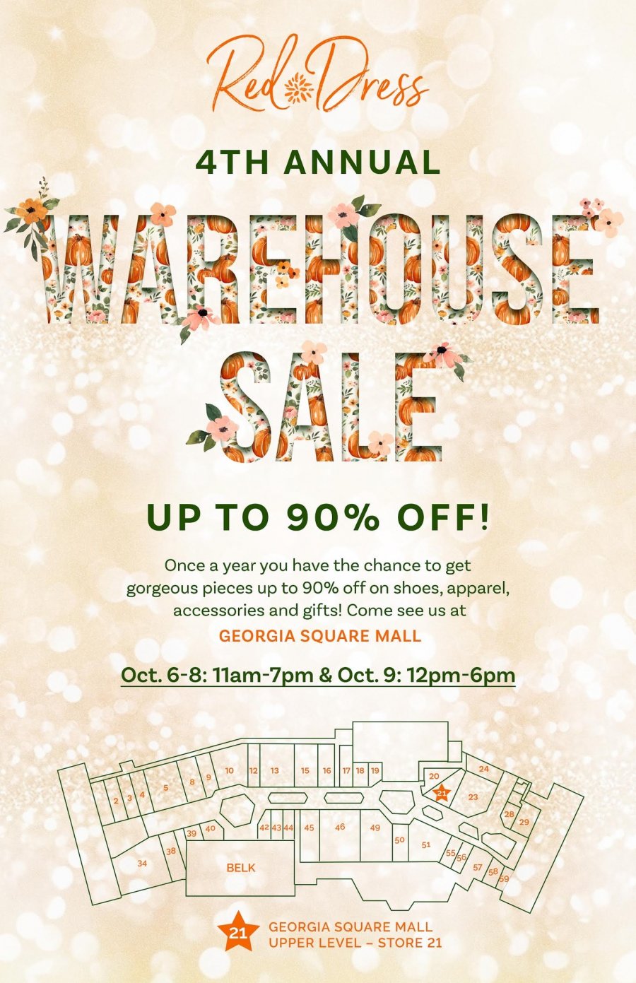 Red Dress 4th Annual Warehouse Sale