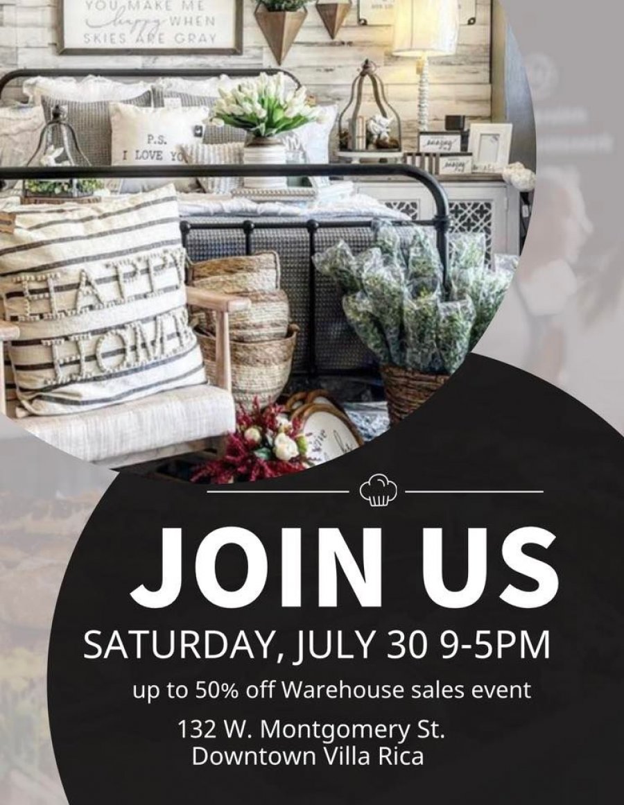 Home Furnishings Market and Boutique Warehouse Sale