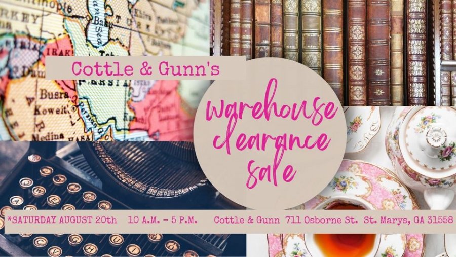 Cottle and Gunn Warehouse Clearance Sale