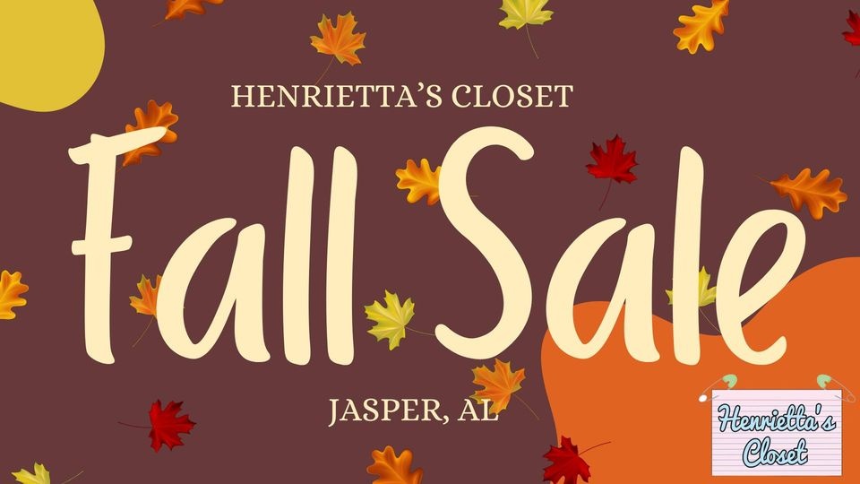 Henrietta's Closet Fall Sale