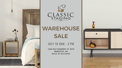 Classic Staging, LLC Warehouse Sale
