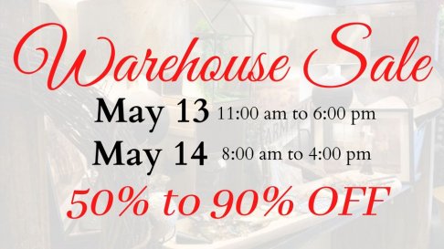 Arthur and Arthur Warehouse Sale