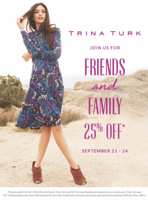 Trina Turk + Mr Turk: Friends + Family Sale 