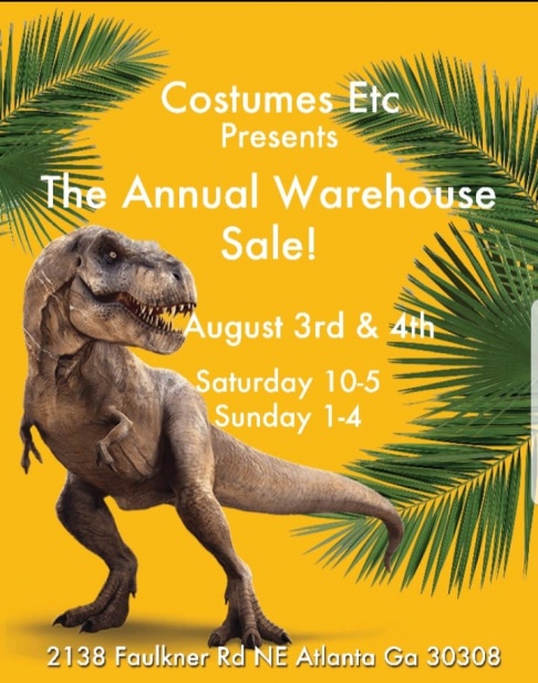 Costumes Etc Annual Warehouse Sale