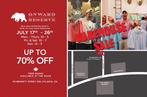 Onward Reserve Atlanta Warehouse Sale