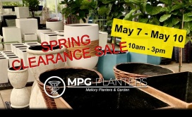 MPG Planters Spring Clearance Sale